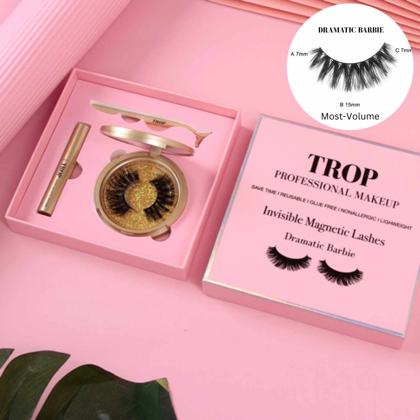 Magnetic lashes reusable 60+ times