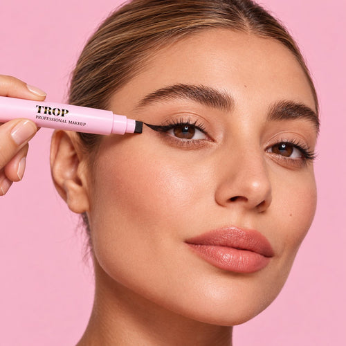 Trop™ Winged Eyeliner Stamp / 2 Sizes - Intense Black