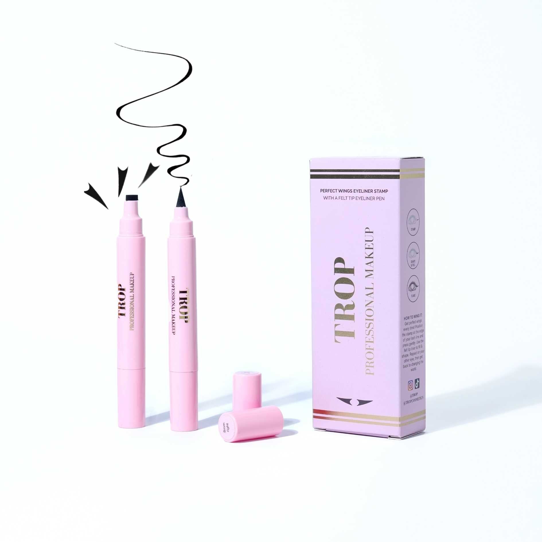 How to Use Trop's Winged Eyeliner Stamp for the Ultimate Glow