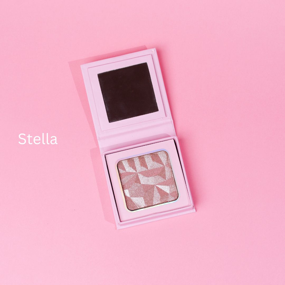 A picture of stella glitter highlighter