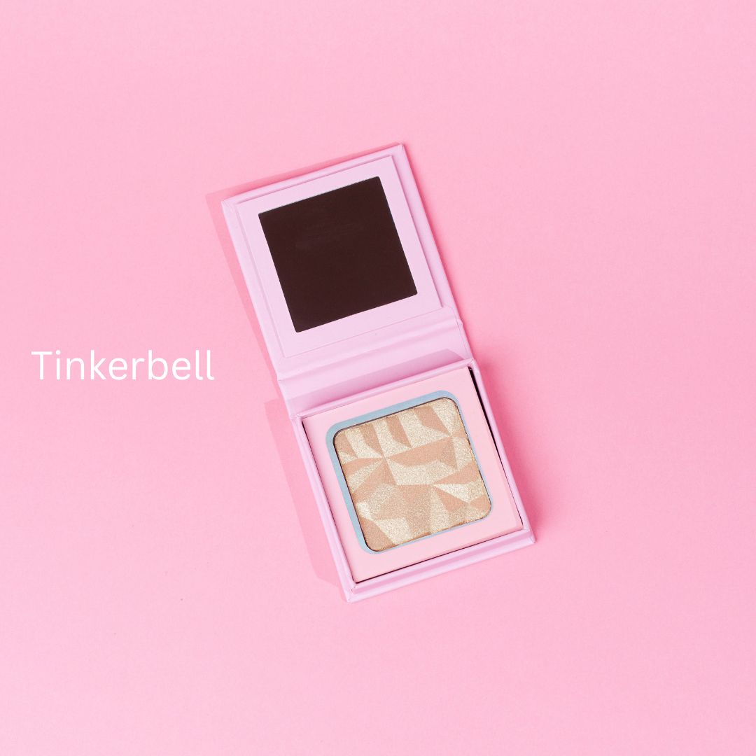 A picture of tinkerbell glitter highlighter