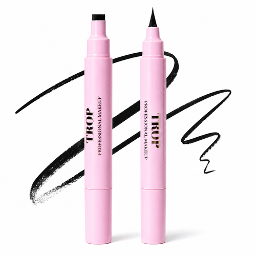 Trop™ Winged Eyeliner Stamp / 2 Sizes - Intense Black