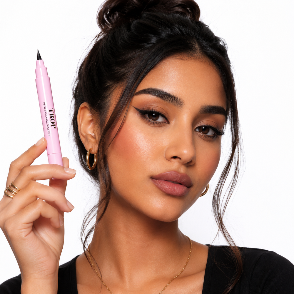 [Best-Seller] Trop™ Winged Eyeliner Stamp / 2 Sizes - Intense Black