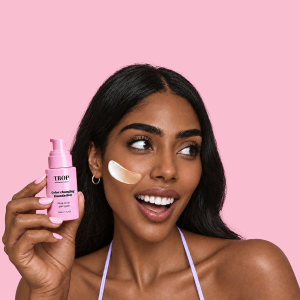 Trop Clean Color-Changing Foundation - shade 5 swatch