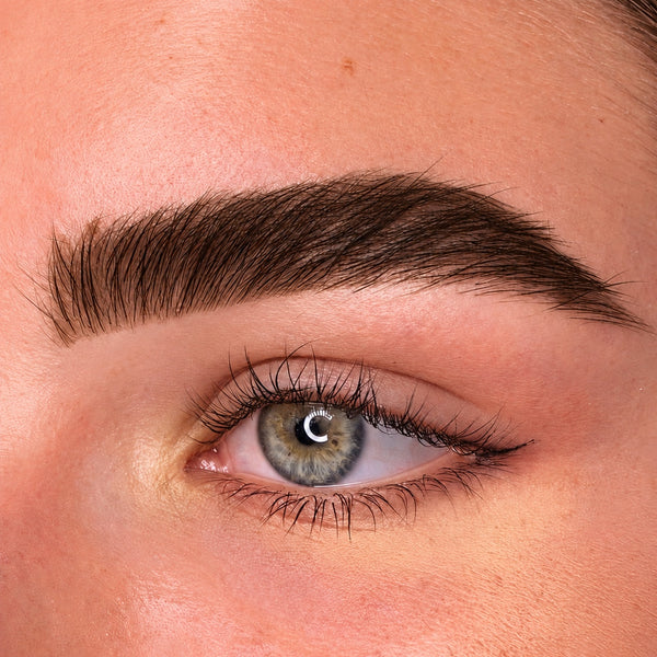 Shade: 04 Black | Trop Brow, Done. 3-in-1 Eyebrow Filler, Black, on the brow