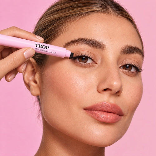 Trop™ Winged Eyeliner Stamp / 2 Sizes - Intense Black